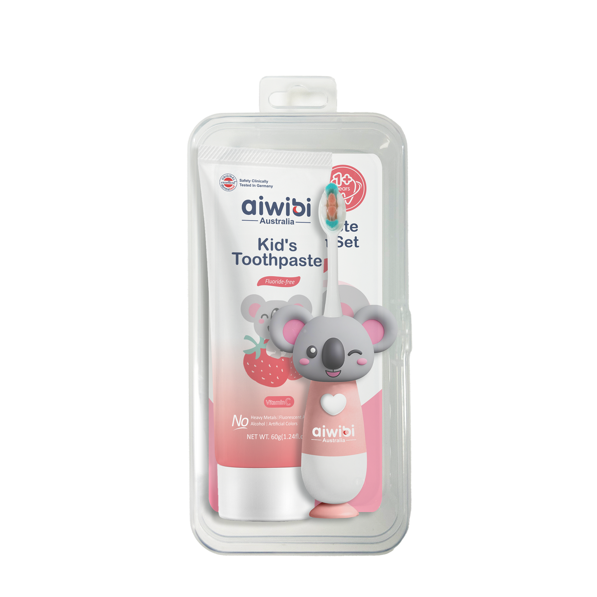 Aiwibi Kid's Tooth Brush & Tooth Paste Combo
