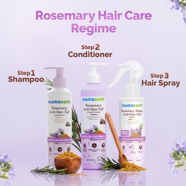 Mamaearth Rosemary Water Hair Spray, 200 ML