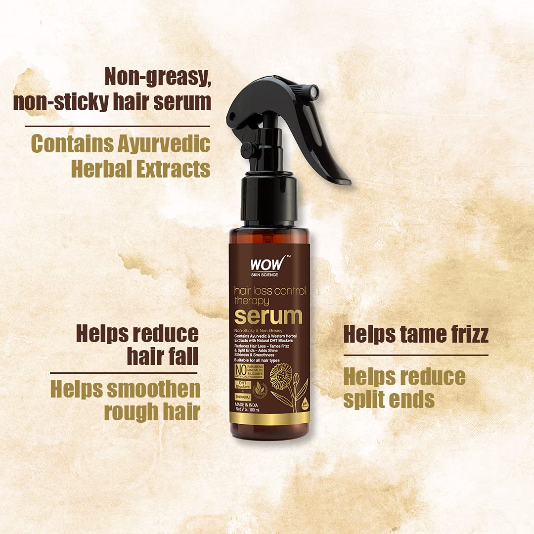 WOW SKIN SCIENCE  HAIR LOSS CONTROL THERAPY SERUM, 100ML