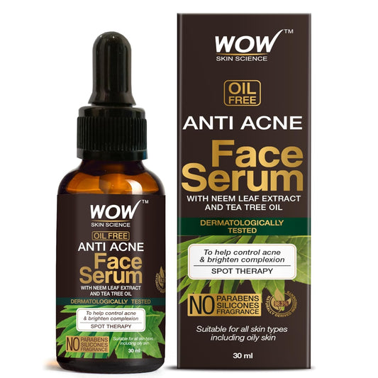 WOW SKIN SCIENCE ANTI ACNE FACE SERUM, 30ML