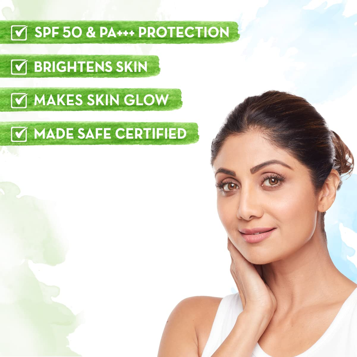 Mamaearth Daily Glow Sunscreen SPF 50 PA+++, 50  GM