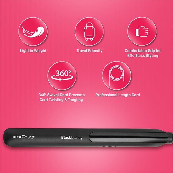 IKONIC HAIR STRAIGHTNER BLACK BEAUTY