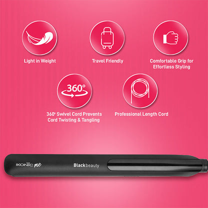 IKONIC HAIR STRAIGHTNER BLACK BEAUTY