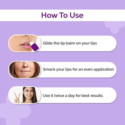 The Derma Co 1% Kojic Acid Lip Balm With Alpha Arbutin & Hyaluronic Acid, Spf 30 Pa++, 4 GM