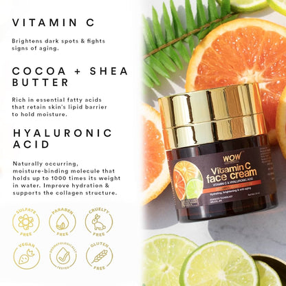WOW SKIN SCIENCE VITAMIN C FACE CREAM, 50ML