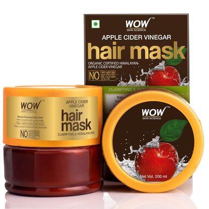 WOW SKIN SCIENCE APPLE CIDER VINEGER HAIR MASK, 200ML