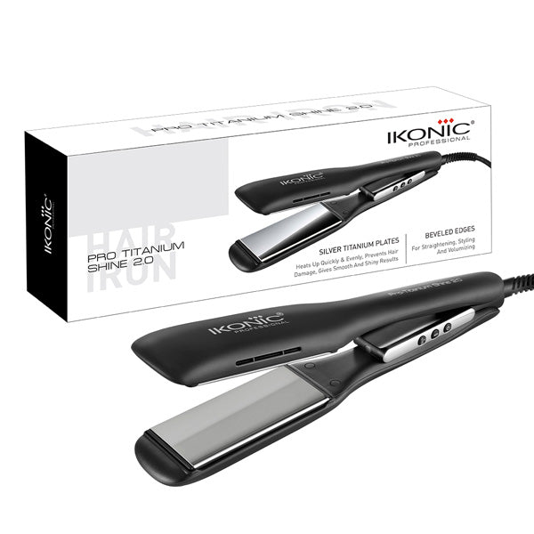 IKONIC HAIR STRAIGHTNER - PRO TITANIUM SHINE (Old Version)