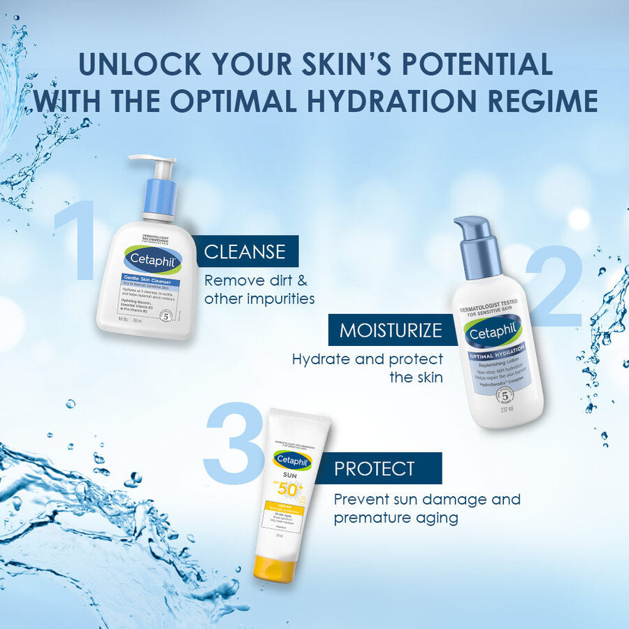 Cetaphil Optimal Hydration Replenishing Body Lotion, 237 ML