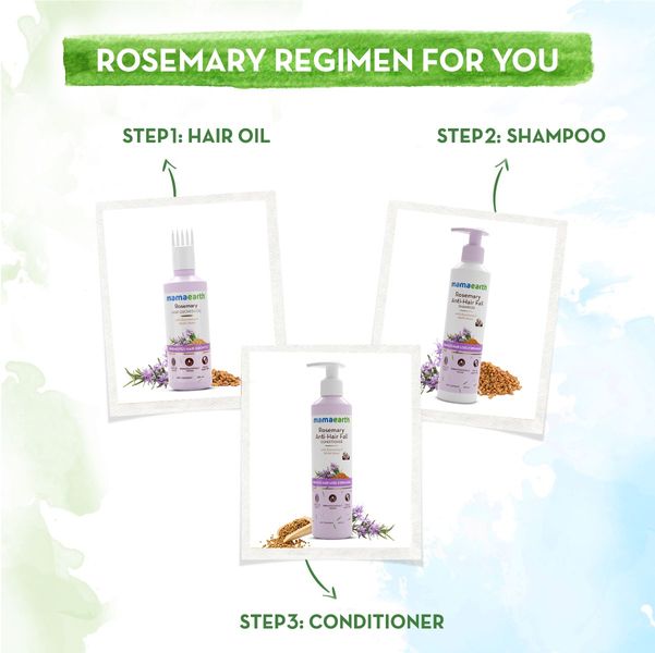 Mamaearth Rosemary Hair Growth Oil with Rosemary & Methi Dana, 150 ML