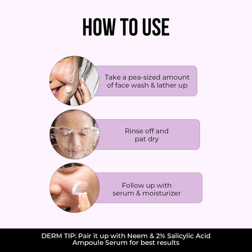 Dr. Sheth’s Neem & Salicylic Acid Face Wash, 100 GM