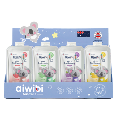 Aiwibi Kid's Tooth Brush & Tooth Paste Combo