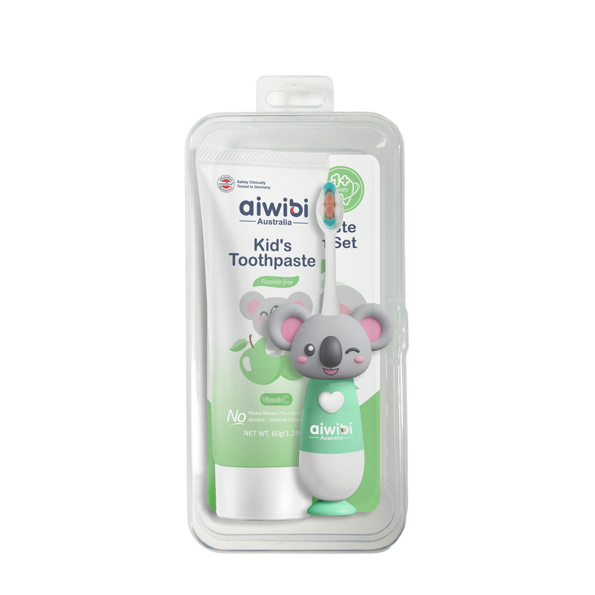 Aiwibi Kid's Tooth Brush & Tooth Paste Combo