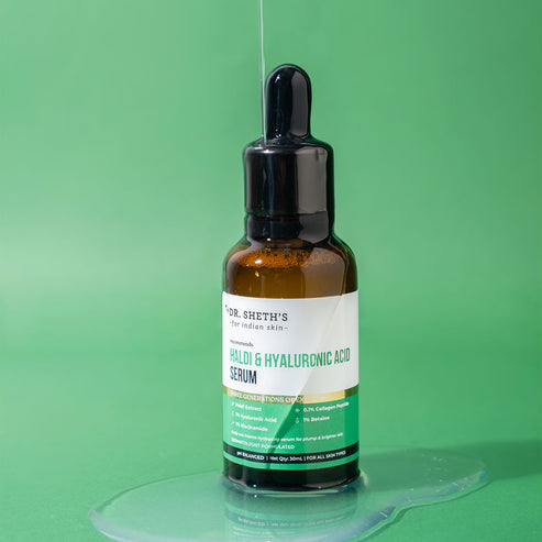 Dr. Sheth’s Haldi & Hyaluronic Acid Serum, 30 ML