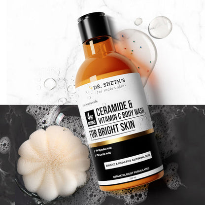 Dr. Sheth’s Ceramide & Vitamin C Body Wash, 250 ML