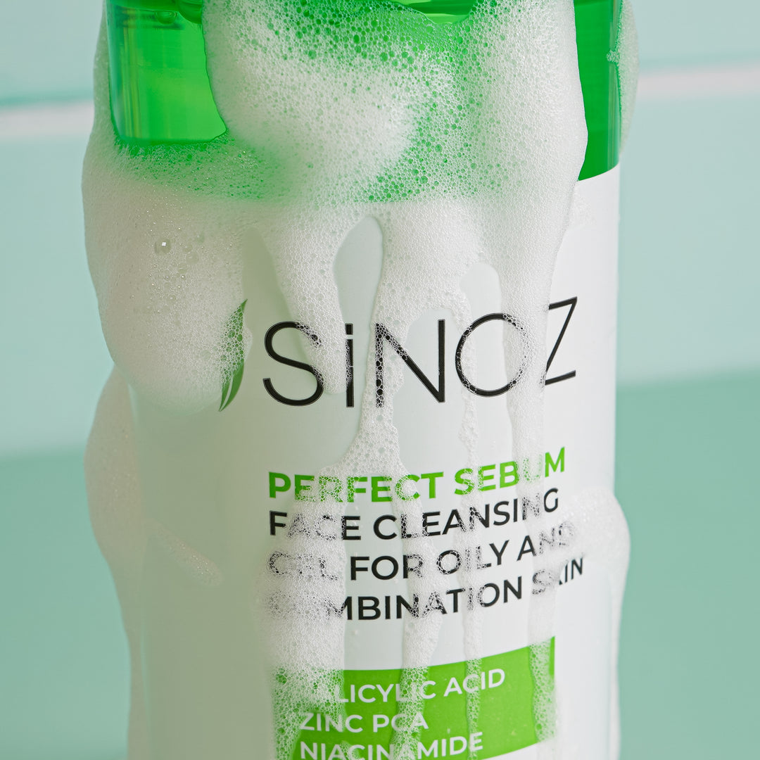Sinoz Perfect Sebum Face Cleansing Gel For Oily & Combination Skin, 400ML