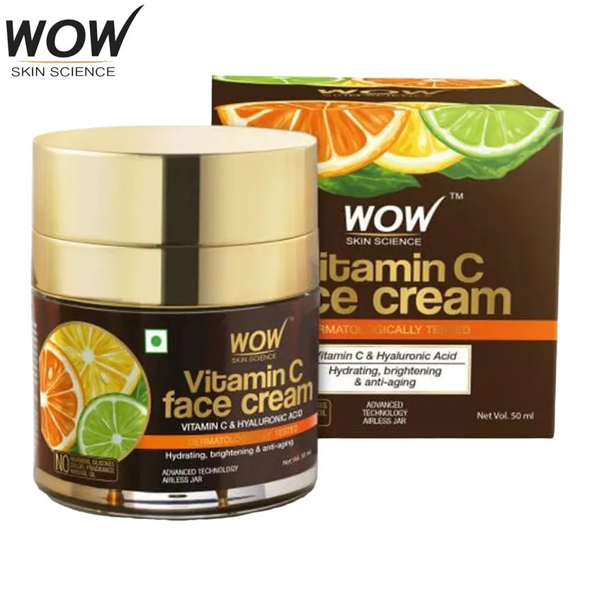 WOW SKIN SCIENCE VITAMIN C FACE CREAM, 50ML