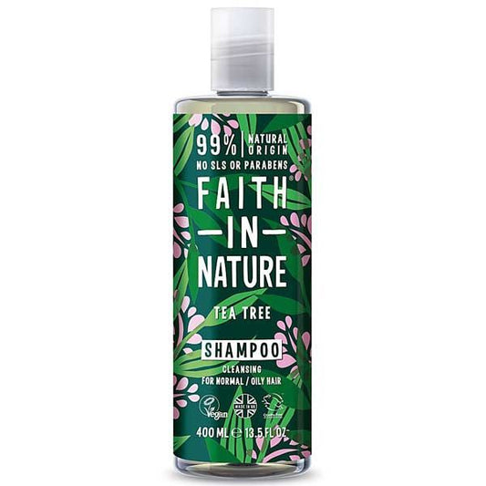 Faith In Nature Tea Tree Shampoo, 400ML