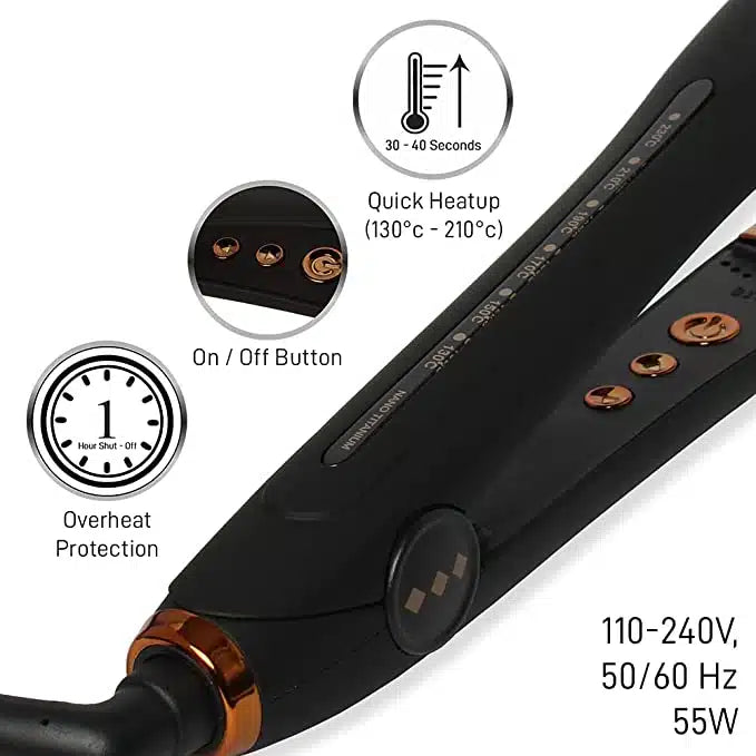 IKONIC HAIR STRAIGHTNER GLEAM