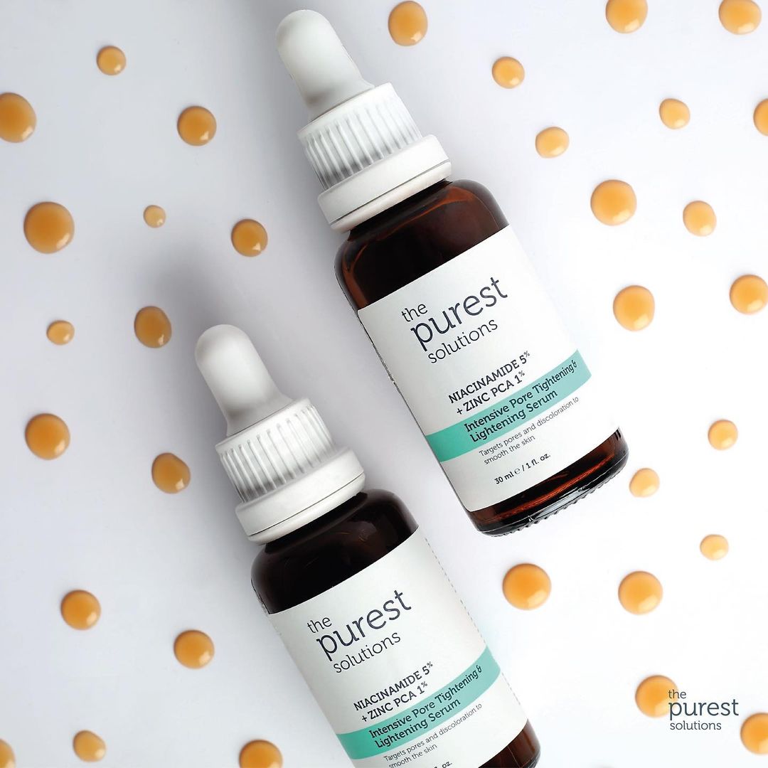 The Purest Solutions Niacinamide 5% + Zinc PCA Intensive Pore Tightening & Lightening Serum, 30ml