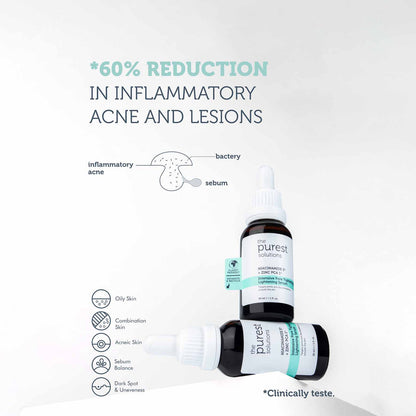 The Purest Solutions Niacinamide 5% + Zinc PCA Intensive Pore Tightening & Lightening Serum, 30ml