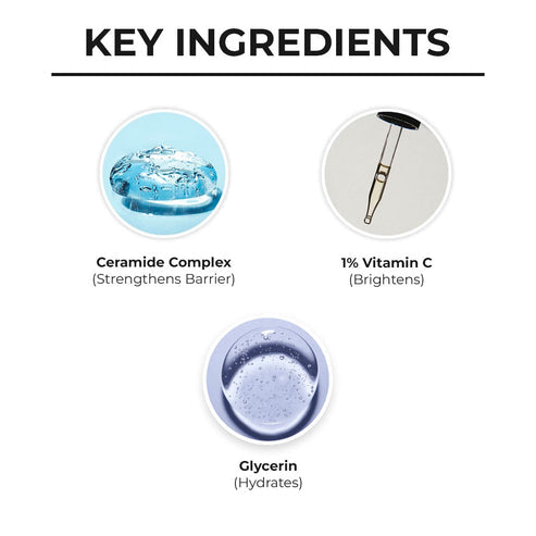 Dr. Sheth’s Ceramide & Vitamin C Face Wash, 100 GM