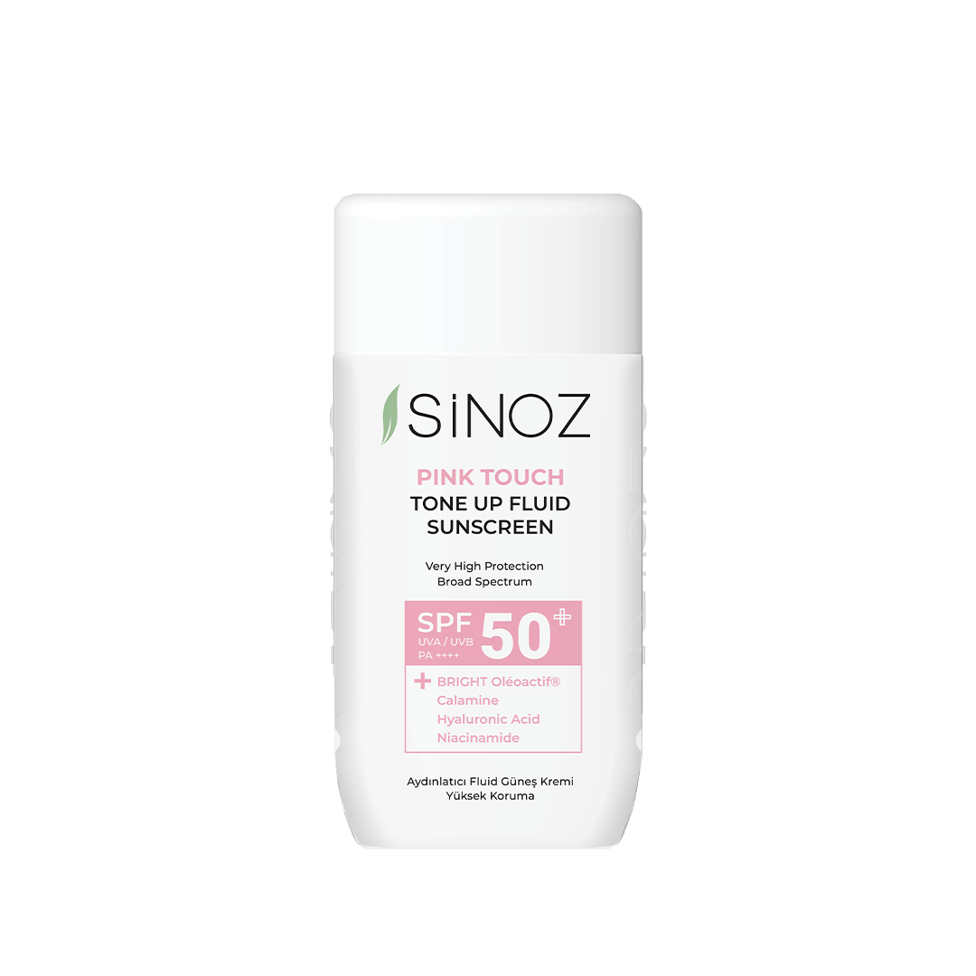 Sinoz Pink Touch Tone Up Fluid Sunscreen SPF 50+, 50ML