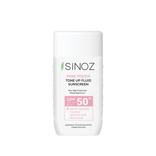 Sinoz Pink Touch Tone Up Fluid Sunscreen SPF 50+, 50ML