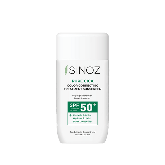 Sinoz Pure Cica Color Correcting Fluid Sunscreen SPF 50+, 50ML