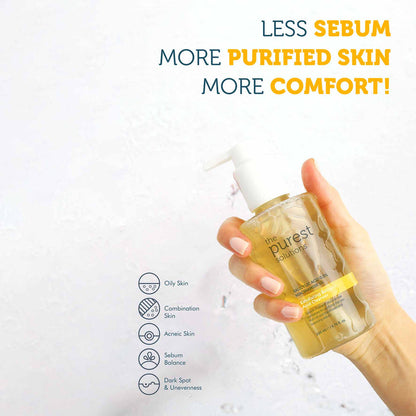 The Purest Solutions Exfoliating Salicylic Acid Cleanser 0.5% Salicylic Acid 1% Niacinamide, 200ml