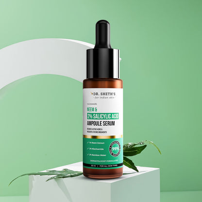 Dr. Sheth’s Neem & Salicylic Acid Serum, 30 ML