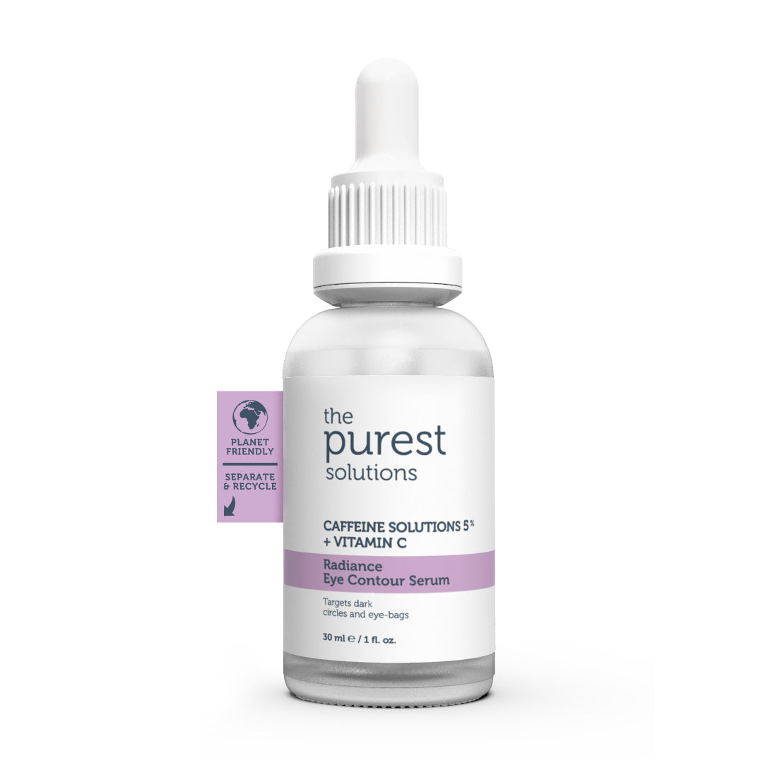 The Purest Solutions Caffeine 5% + Vitamin C Radiance Eye Contour Serum, 30ML