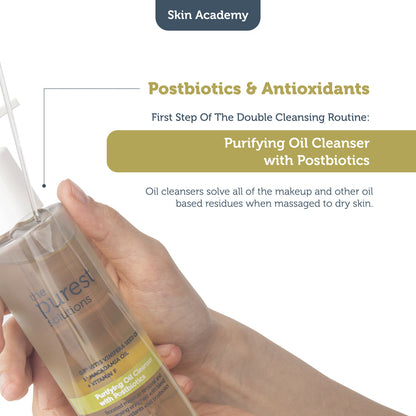 The Purest Solutions Postbiotic Purifying Oil Cleanser, 150ml