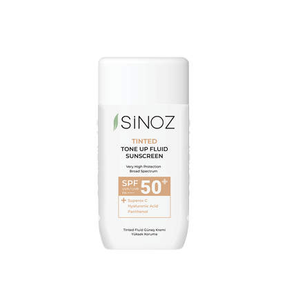 Sinoz Tinted Tone Up Fluid Sunscreen SPF 50+, 50ML