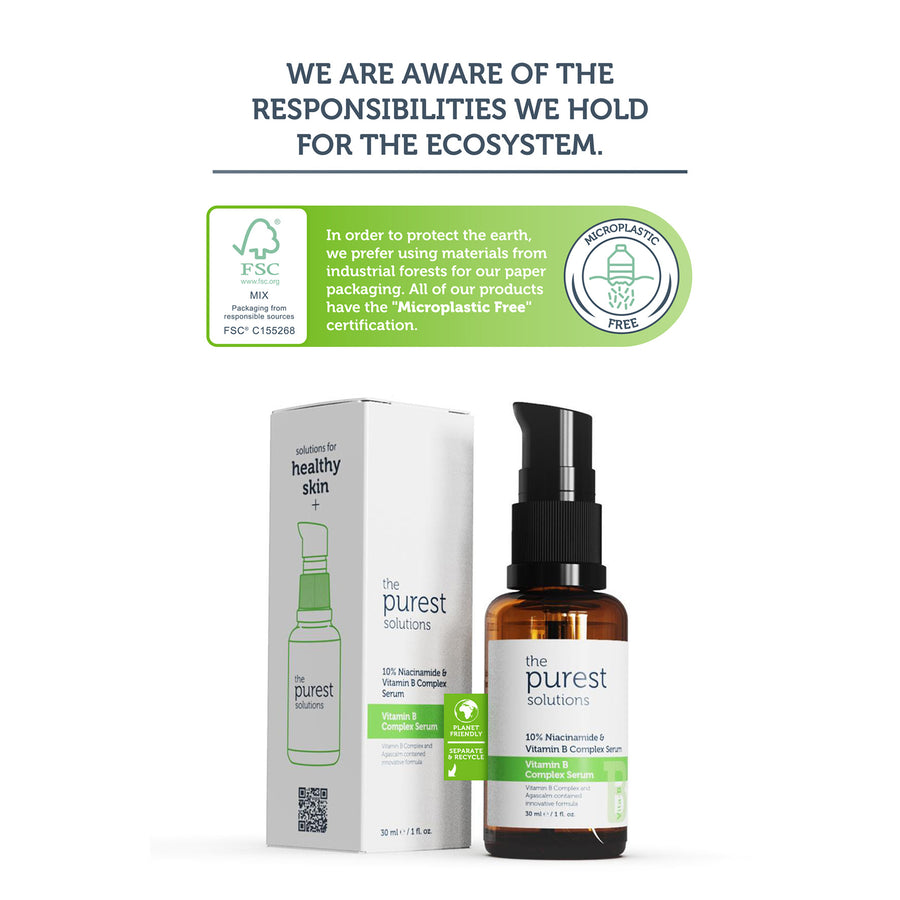 The Purest Solutions Vitamin B Complex Serum 10%, 30ML
