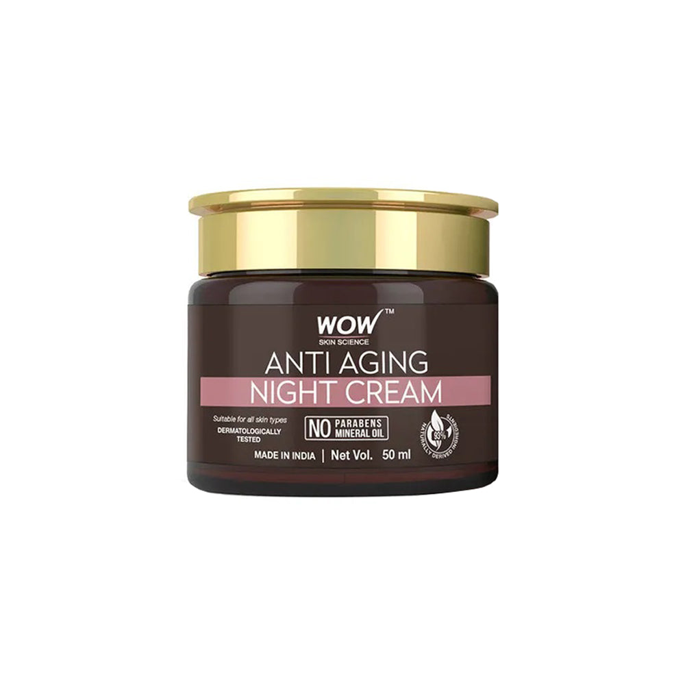 WOW SKIN SCIENCE ANTI AGING NIGHT FACE CREAM, 50ML