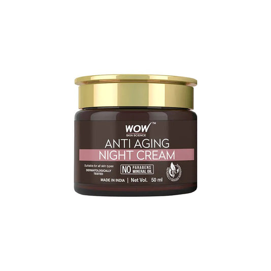 WOW SKIN SCIENCE ANTI AGING NIGHT FACE CREAM, 50ML