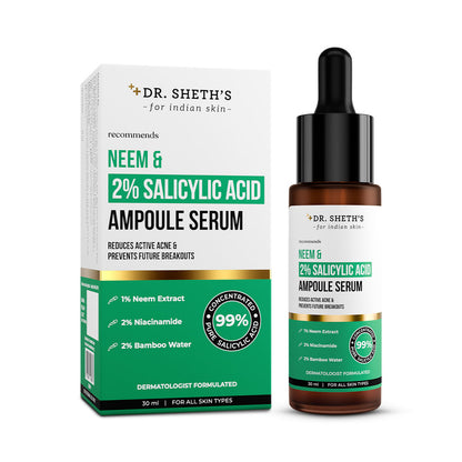 Dr. Sheth’s Neem & Salicylic Acid Serum, 30 ML