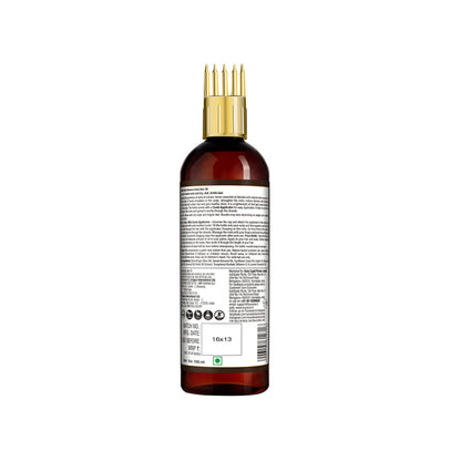 WOW SKIN SCIENCE AMLA HAIR OIL WITH COMB, 100ML