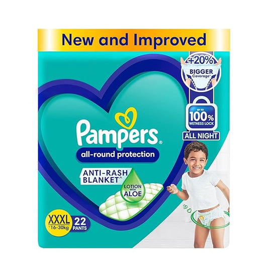 Pampers New Diapers Pants, XXXL (22 Count)