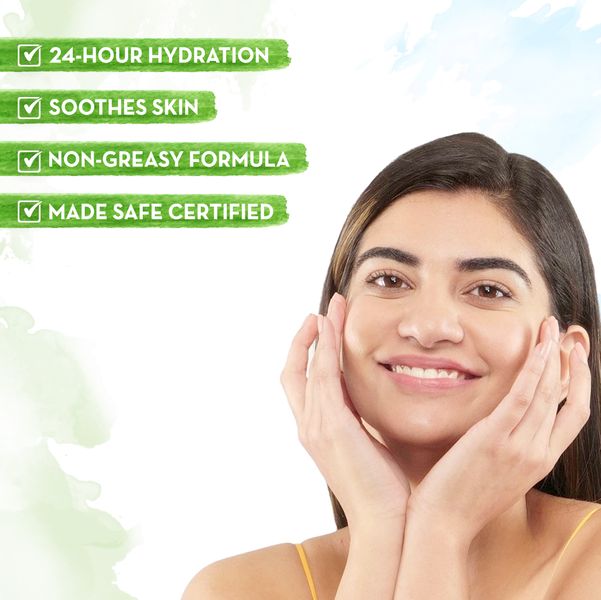 Mamaearth Aloe Vera Oil-Free Face Moisturizer, 80 GM