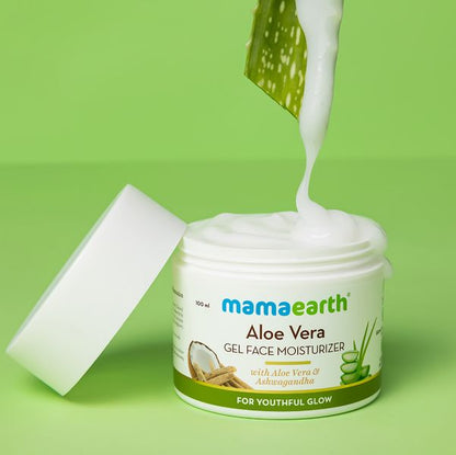 Mamaearth Aloe Vera Gel Face Moisturizer, 100 GM