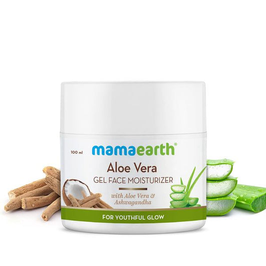 Mamaearth Aloe Vera Gel Face Moisturizer, 100 GM