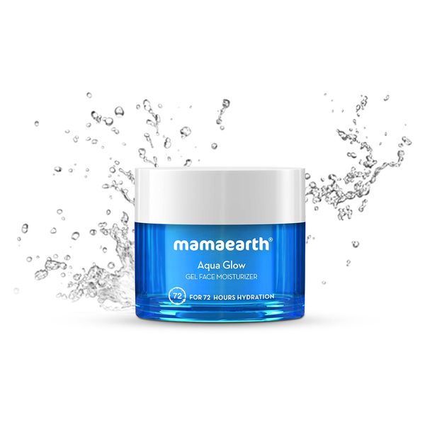 Mamaearth Aqua Glow Gel Face Moisturizer With Himalayan Thermal Water and Hyaluronic Acid for 72 Hours Hydration, 100 ML
