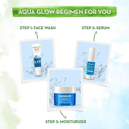 Mamaearth Aqua Glow Gel Face Moisturizer With Himalayan Thermal Water and Hyaluronic Acid for 72 Hours Hydration, 100 ML