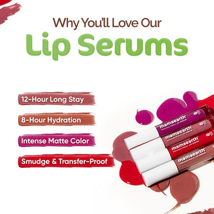 Mamaearth Lip Serum, 3 ML