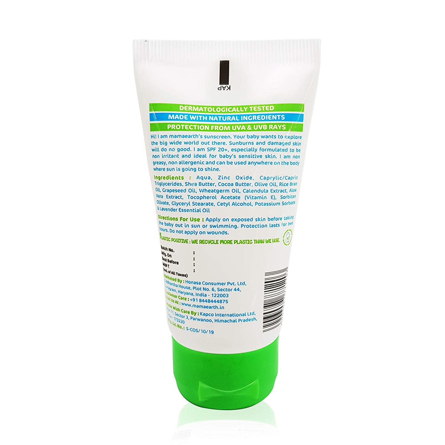 Mamaearth Mineral Based Sunscreen, 50 ML
