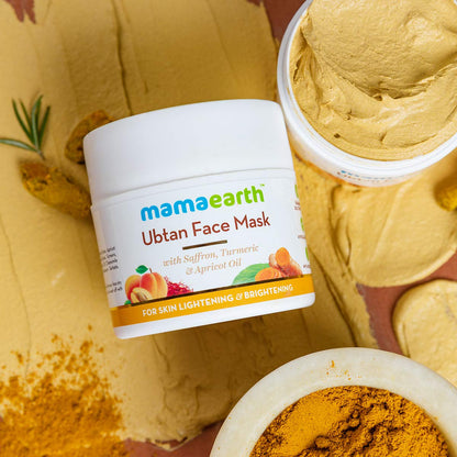Mamaearth Ubtan Face Pack Mask, 100 ML