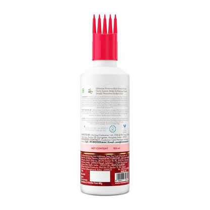 Mamaearth Hibiscus Damage Repair Hair Oil with Hibiscus & Curry Leaves, 150 ML