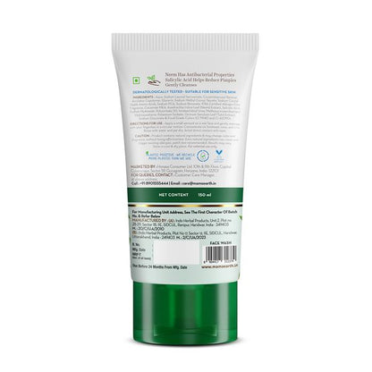 Mamaearth Neem Pimple Clear Face Wash with Neem & Salicylic Acid, 150 ML