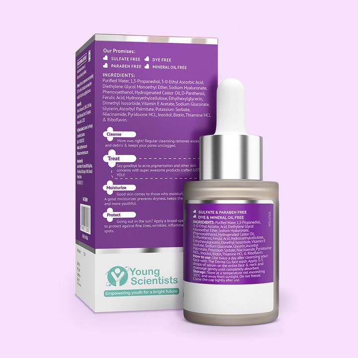 The Derma Co. 5% Vitamin C Daily Face Serum, 30 ML